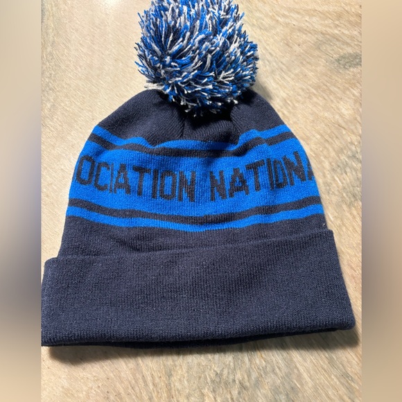 NBA Basketball Beanie NWT Blue One Size - Picture 2 of 4